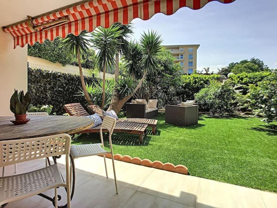 Rabiac - Charming 1 Bedroom With Private Garden 昂蒂布 外观 照片